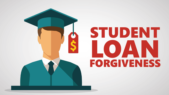 student loan repayment graphic